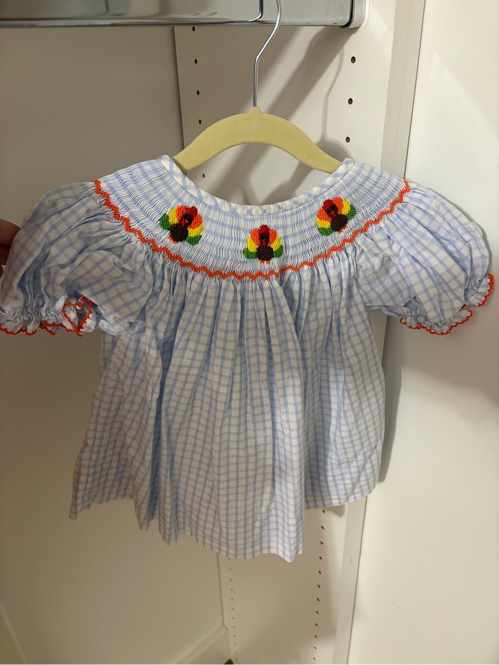 Smocked Turkey dress